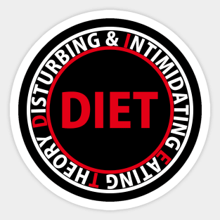 Diet Theory Dark Sticker